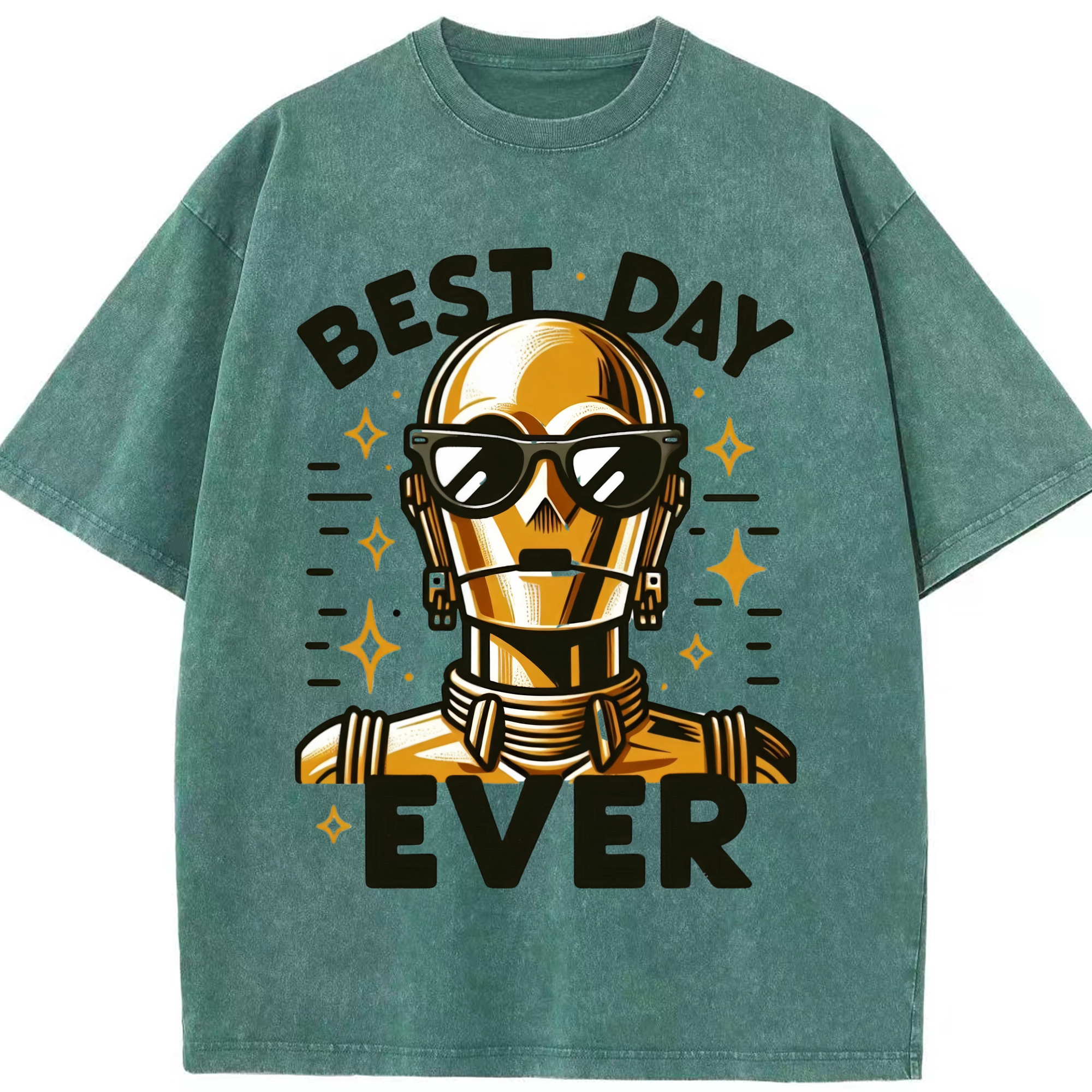 （画像用） スター・ウォーズ Star Wars 綿100% ヴィンテージ風 半袖Tシャツ（フロントプリント）